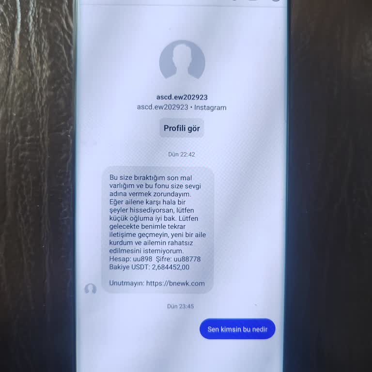 Bnewk.com Kripto Para SMS Dolandırıcılığı