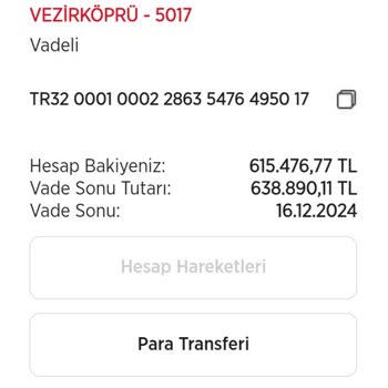 Vadeli Mevduat Hesabında Vade Sonu Sorunu