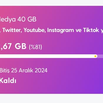 Turkcell İnternet Paketinde Yanıltıcı Kullanım Sorunu