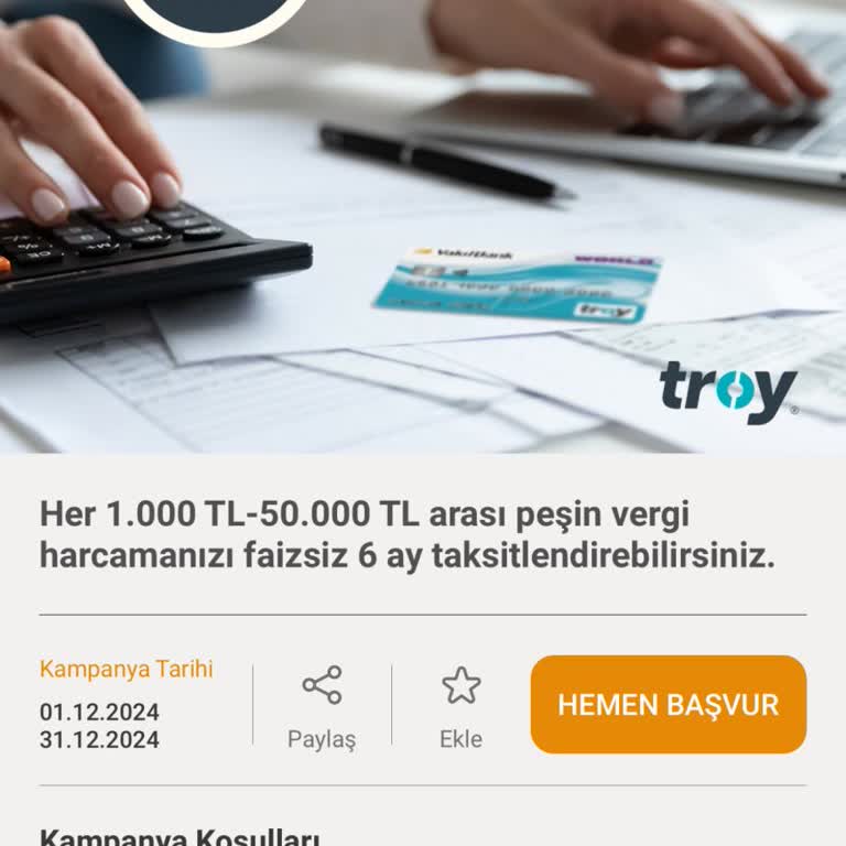 VakıfBank'ın Sıfır Faiz Kampanyasında Gizli Faiz Sürprizi