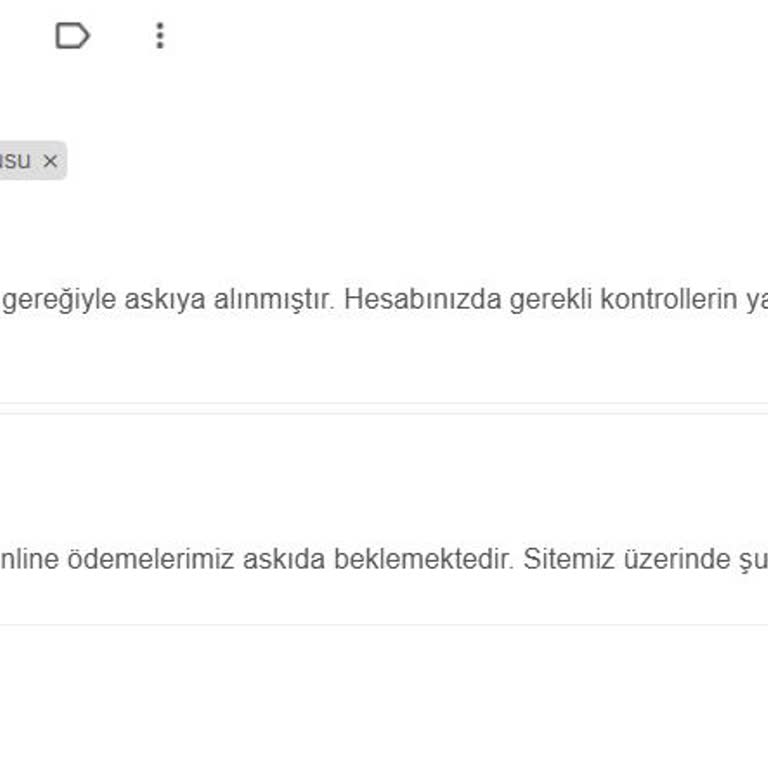 Ödeme Gecikmesi Ve İletişim Eksikliği