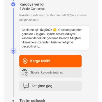 Teslimat Tarihi Yanıltmacası: Sipariş Gecikmesi