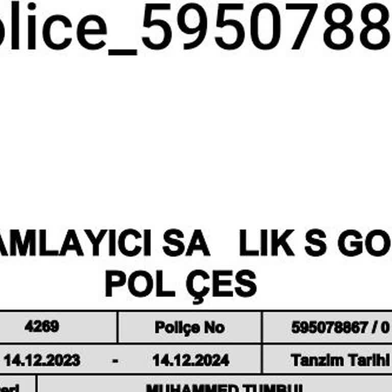 Sigorta Poliçesinin Geçerliliği Hakkında Eksik Bilgilendirme Ve Ücret Talebi