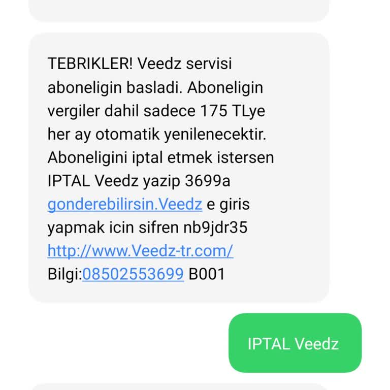 Veedz Uygulamasıyla İzinsiz Ücret Kesintisi Ve İletişim Sorunu