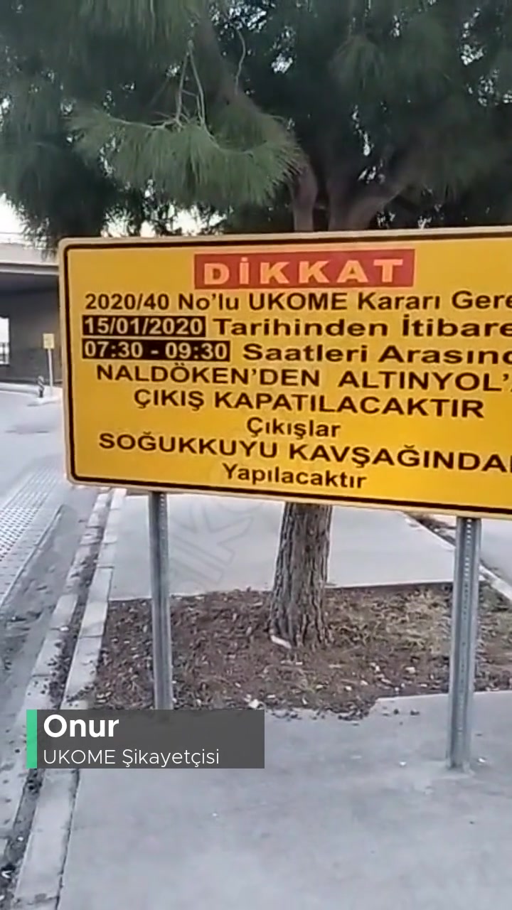 Ukome İzmir Karşıyaka Bahçelievler Altınyol Bağlantı Yolu videonun kapak resmi