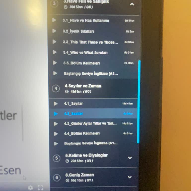 BTK Akademi İngilizce Kursu Videolarında Tamamlanma Sorunu