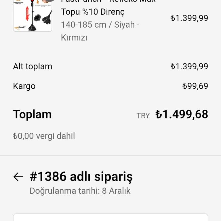 Kargo Sorunu Ve İletişimsizlik: Fastpunch Alışveriş Deneyimi