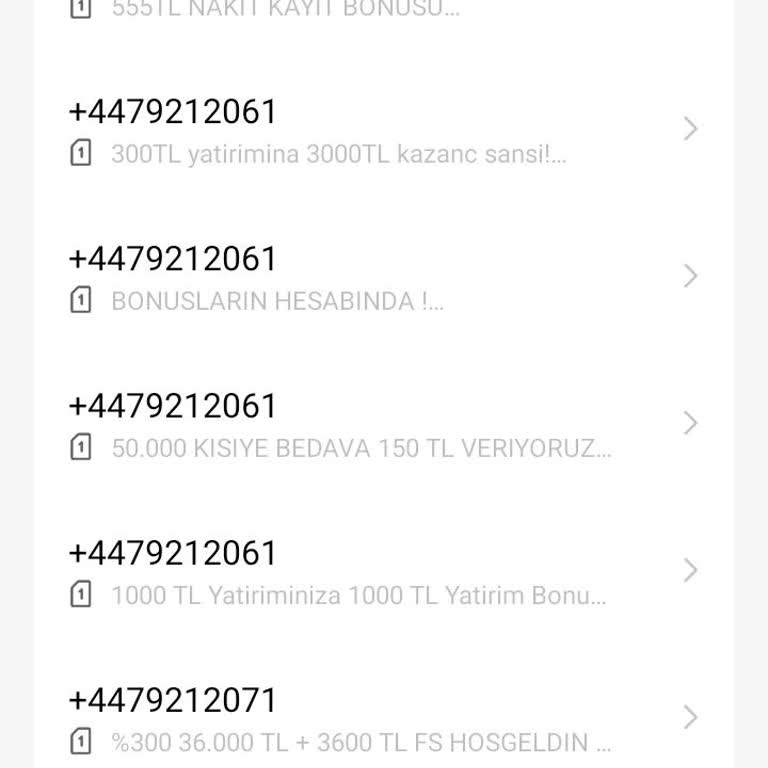 Numaramın Gizliliği İhlal Edildi!