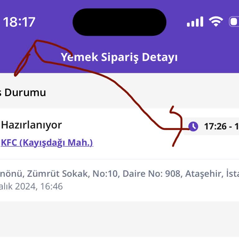 GetirYemek'ten KFC Siparişim Gelmiyor!