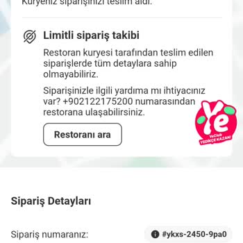 Yemek Siparişi İptali Ve Ücret İadesi Sorunu