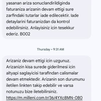 Millenicom'dan Yetersiz Hizmet Ve Müşteri Temsilcisi Sorunu