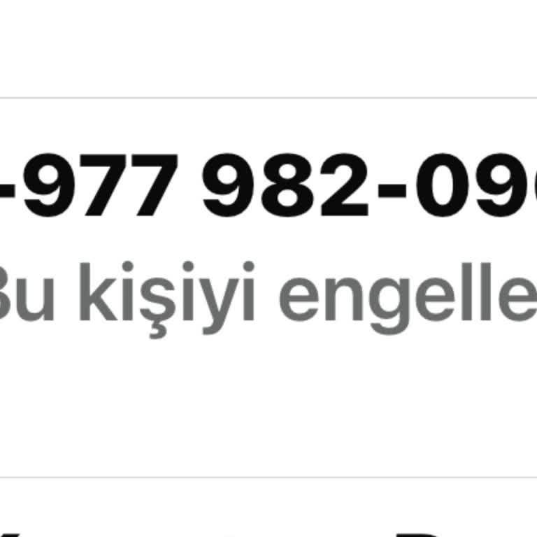 Bilinmeyen Numaradan Gelen Arama Ve Güvenlik Endişesi