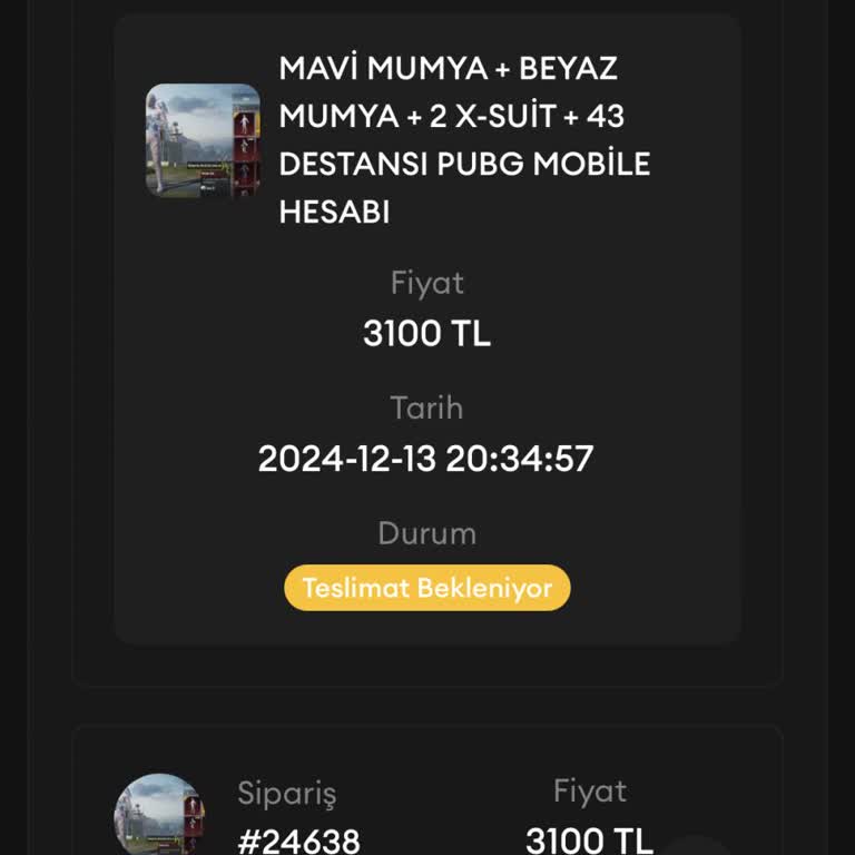 Anında Teslimat Sözü Tutulmadı