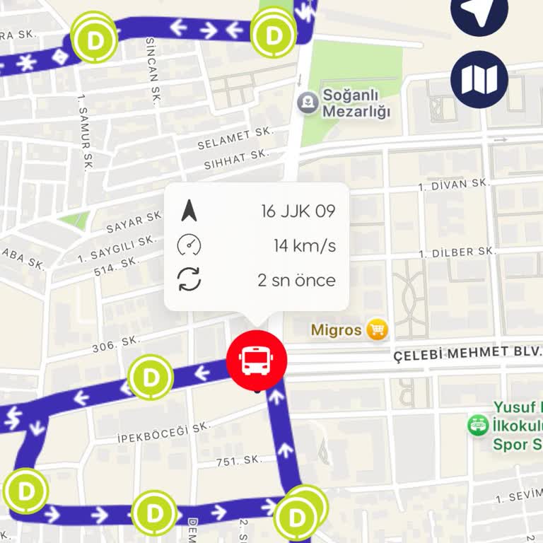 Otobüs Şoförlerinin Durak İhlali