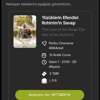 Yanlış Salonda Başlayan Film