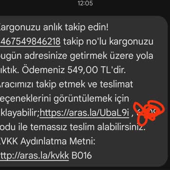Aras Kargo'nun Teslimat Sorunu