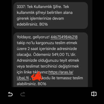 Aras Kargo'nun Teslimat Sorunu