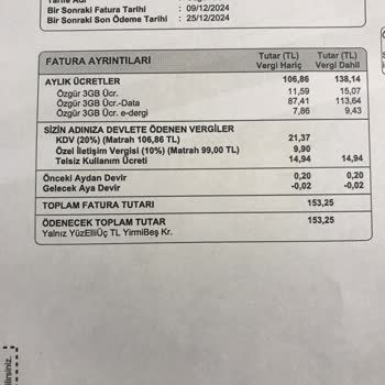 Fatura Şişkinliği: Aynı Tarifeye Farklı Ücret