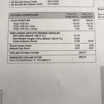 Fatura Şişkinliği: Aynı Tarifeye Farklı Ücret