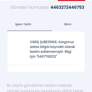 Kargo Adresime Teslim Edilmiyor: Yanlış Beyan Ve Bilinçli Gecikme