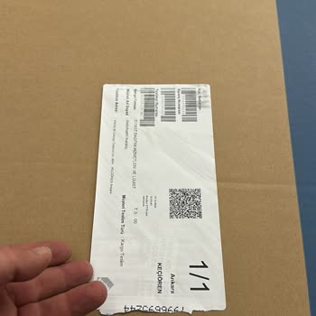 Yanlış Etiketli Ve Hasarlı TV Teslimatı