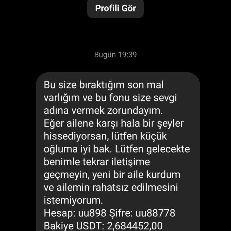 Instagram'da Şüpheli Mesaj Ve Güvenlik Endişesi