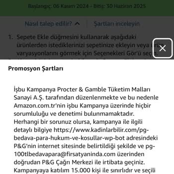 Belirsiz Kampanya: P&G Ve Amazon'dan Yanıtsız İndirim Sorunu
