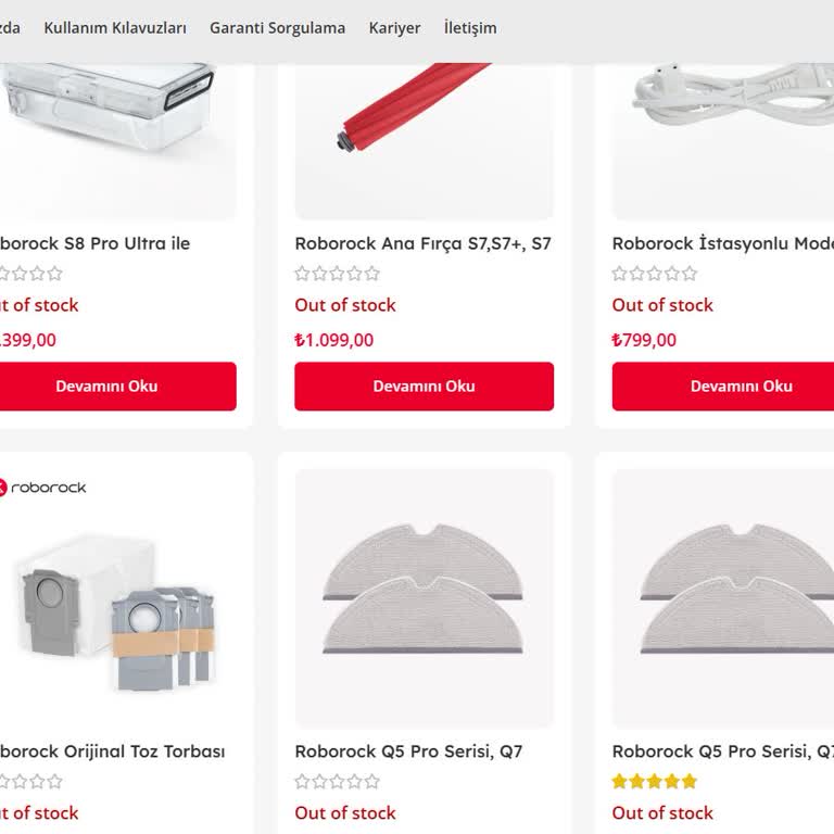 Roborock Yedek Parça Sorunu Ve Destek Beklentisi!