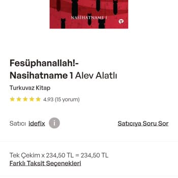 İdefix'te Çözümsüz Kalan Sipariş Sorunu