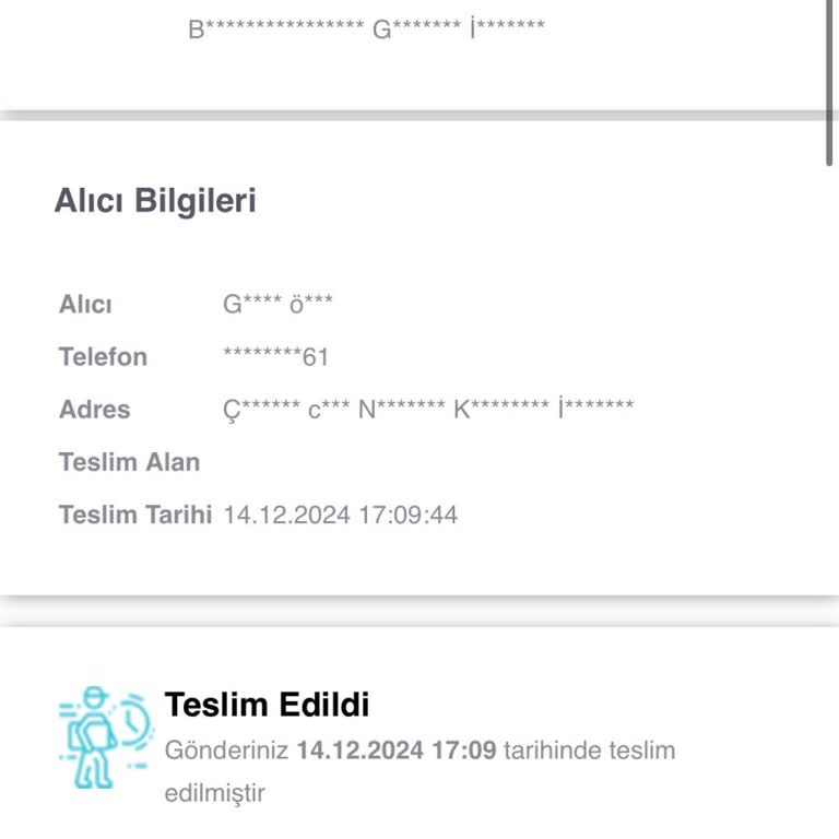 Kayıp Paketler Ve İlgisiz Müşteri Hizmetleri
