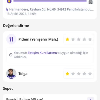 Soğuk Pide Ve İlgisiz Müşteri Hizmetleri