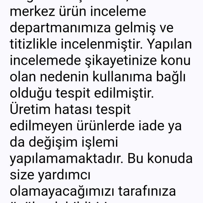 Avva Mağazasından Alınan Gömleklerde Kalite Sorunu