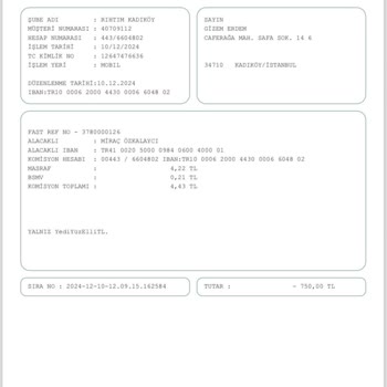 Öngörü Hizmeti Alamadım, Paramı İade Edin