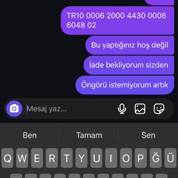 Öngörü Hizmeti Alamadım, Paramı İade Edin