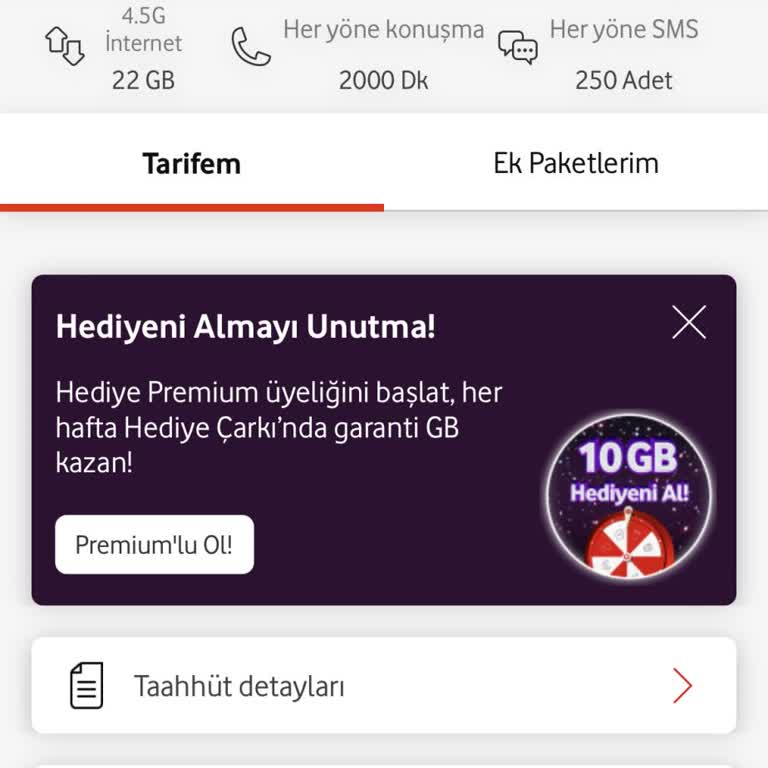 Vodafone'un Sürekli Aramaları Ve Yüksek Zamlar