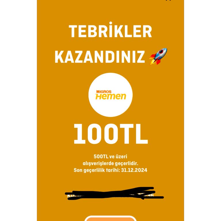 Migros Hemen Kupon Sorunu Ve Müşteri Hizmetleri İlgisizliği