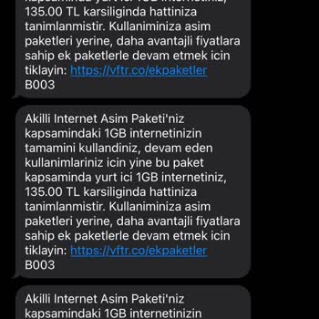 Gece Yarısı Paket Aşım Ücretleriyle Şok Oldum