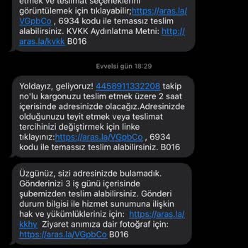 Kargo Teslimatında Yaşanan Sorunlar Ve Yanıltıcı Bilgilendirme