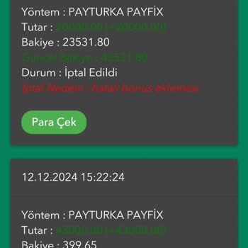 Betpark Kayıp Bonusu İle Kazancım Silindi