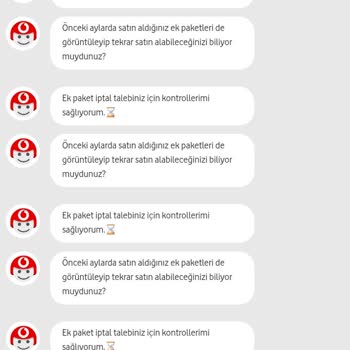 Vodafone Ek Paket İptal Sorunu Ve İzinsiz Tarifeye Geçiş