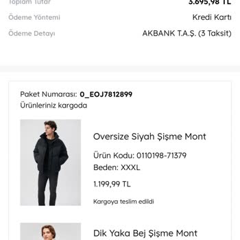 Yanlış Adrese Gönderilen Montlar Ve Geciken Kargo