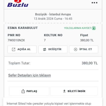 Buzlu Turizm'in Sorumsuz Bilet Değişikliği Ve Valiz Kaybı