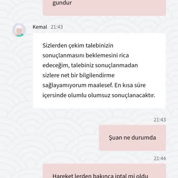 Bonus Çekiminde Yaşanan Sorunlar