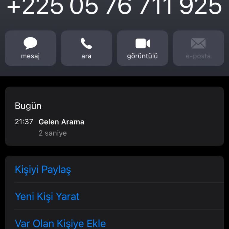 Güney Afrika'dan Gelen Gizemli Arama Ve Güvenlik Endişesi