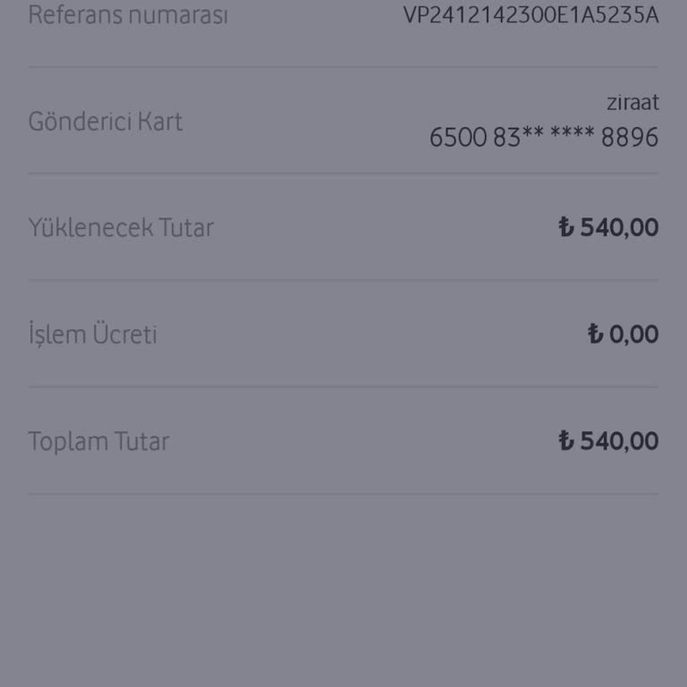 Vodafone Pay Cüzdan Yükleme Sorunu Ve Fatura Gecikmesi