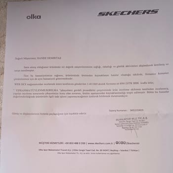 Skechers Ayakkabıda Çökme Sorunu Ve Müşteri Hizmetleri Hayal Kırıklığı