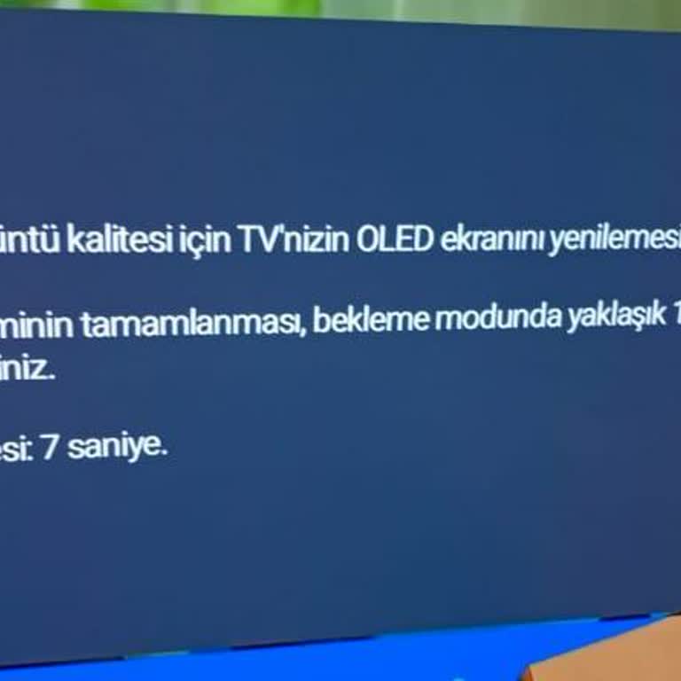 Philips Ambilight TV'de Sürekli Uyarı Sorunu