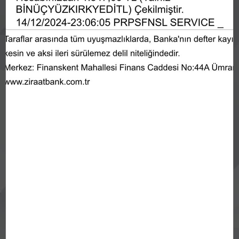 Bilet Alımında Yaşanan Sorun Ve Para İadesi Beklentisi