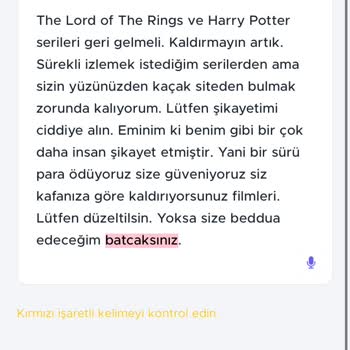Film Kaldırma Sorununa Karşı Kararlılık