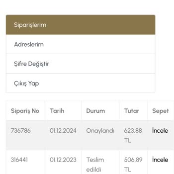 Sipariş Teslimatında Yaşanan Gecikme Ve İletişim Sorunu